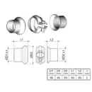 ERNST 463065 Reparatur-Set II Dm. 45mm