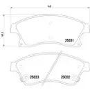 Textar Bremsenset Bremsscheiben Ø276 belüftet Bremsbeläge vorn Chevrolet Opel