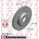 Zimmermann 150.3482.20 Bremsscheiben 2 Stück BMW