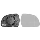 VAN WEZEL Aussenspiegelglas re. bhz. 0327838