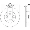 TEXTAR 92252703 Bremsscheiben 2 Stück HYUNDAI