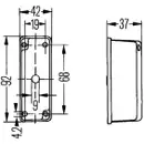 HELLA 2XS 005 020-081 Umrissl. Halogen