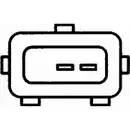 HELLA 6PU 009 161-001 Sensor, Geschwindigkeit/Drehza