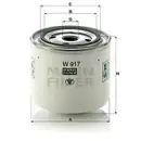 MANN-FILTER W 917 Oelfilter