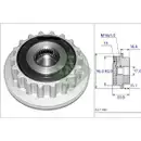 Generatorfreilauf Schaeffler Ina 535 0118 10 für Audi für Seat für Skoda für VW