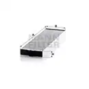 MANN-FILTER CUK 5258 Innenraumluftfilter