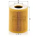 Ölfilter Mann-filter HU 7017 Z für Vag