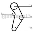 CONTINENTAL CTAM CT927K1 Zahnriemen Kit
