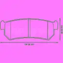JURID 573216J Scheibenbremsbelag HA CHEVROLET