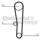 CONTINENTAL CTAM CT1062 Zahnriemen