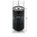 MANN-FILTER WK 845/6 Kraftstoffilter