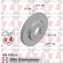 Zimmermann 610.3700.20 Bremsscheiben 2 Stück VOLVO