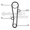 CONTINENTAL CTAM CT942 Zahnriemen