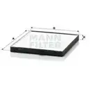 MANN-FILTER CU 2330 Innenraumluftfilter