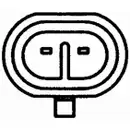 HELLA 6PT 009 104-011 Sensor, Aussentemperatur