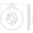 TEXTAR 92111603 Bremsscheiben 2 Stück CITROËN