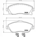 Textar Bremsenset Bremsscheiben 260 mm belüftet Bremsbeläge vorn Corsa C