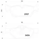 Textar Bremsenset Bremsscheiben Ø300 belüftet Bremsbeläge hinten WK BMW 1er 3er