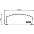 TEXTAR 2404501 PKW SBB