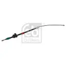 FEBI BILSTEIN 33166 Handbremsseil für OPEL, NISSAN, RENAULT