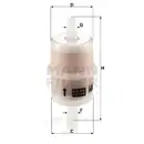 MANN-FILTER WK 32/7 Kraftstoffilter