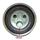 Spannrolle Zahnriemen Schaeffler Ina 531 0818 10 für Nissan für Renault