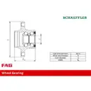 FAG 713 6308 80 Radlagersatz