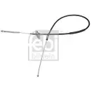 FEBI BILSTEIN 10593 Handbremsseil für MERCEDES-BENZ