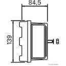 HERTH+BUSS ELPARTS 83840588 Heckleuchte L
