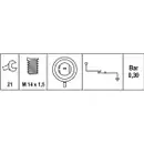 HELLA 6ZL 003 259-601 Oeldruckschalter, 0,3 bar