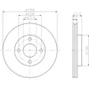 TEXTAR 92096203 Bremsscheiben 2 Stück FORD
