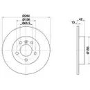 TEXTAR 92092103 Bremsscheiben 2 Stück OPEL