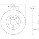 TEXTAR 92092103 Bremsscheiben 2 Stück OPEL