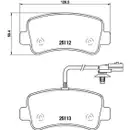 Original Textar Bremsenset Bremsscheiben Ø305 voll Bremsbeläge hinten Opel Renau