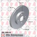 Zimmermann 590.2560.00 Bremsscheiben 2 Stück TOYOTA