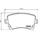 Textar Bremsenset Bremsscheiben 330 mm belüftet Bremsbeläge hinten A6 4F