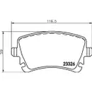 Textar Bremsenset Scheiben Ø294 belüft. Beläge hi. VW Transporter Multivan T5 T6