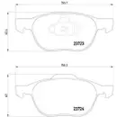 Textar Bremsenset Bremsscheiben Ø300 belüftet Bremsbeläge vorn Ford Volvo