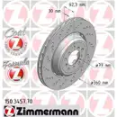 Zimmermann 150.3457.70 Bremsscheiben 2 Stück BMW