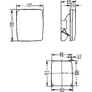 HELLA 2NE 005 200-187 Nebelschlussleuchte, P21W