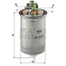 MANN-FILTER WK 842/4 Kraftstoffilter