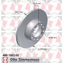Zimmermann 400.1053.00 Bremsscheiben 2 Stück