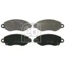 FEBI BILSTEIN 16425 Bremsbelagsatz für FORD