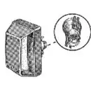 VAN WEZEL 2813919 Nummernschildbeleuchtung li.