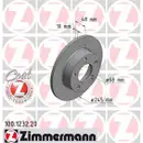 Zimmermann 100.1232.20 Bremsscheiben 2 Stück AUDI