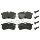 FEBI BILSTEIN 16167 Bremsbelagsatz für FORD
