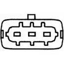 HELLA 6PU 009 121-501 Sensor, Nockenwellenposition
