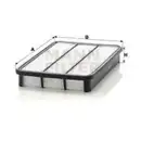 MANN-FILTER C 3145 Luftfilter