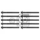 FEBI BILSTEIN 24074 Zylinderkopfschraubensatz für RENAULT, DACIA, NISSAN