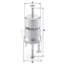 MANN-FILTER WK 69/2 Kraftstoffilter